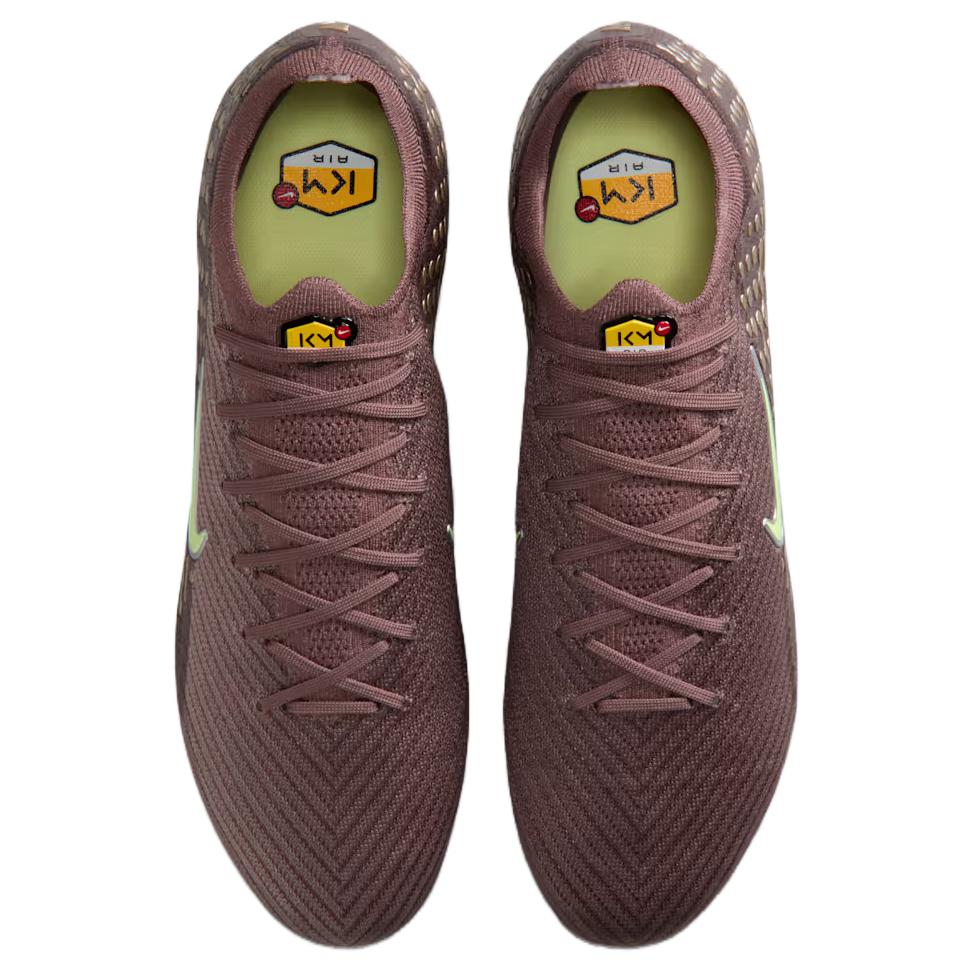 Nike Mercurial Vapor 16 Elite FG Kylian Mbappé Pack Men Cleats Brown Plum-Eclipse Metallic-Silver FQ8683-200