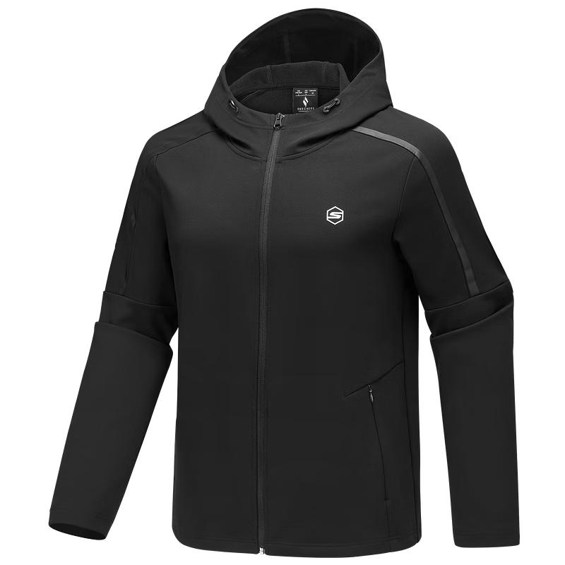 SKECHERS Men s P425M092 Casual Hooded Jacket XL