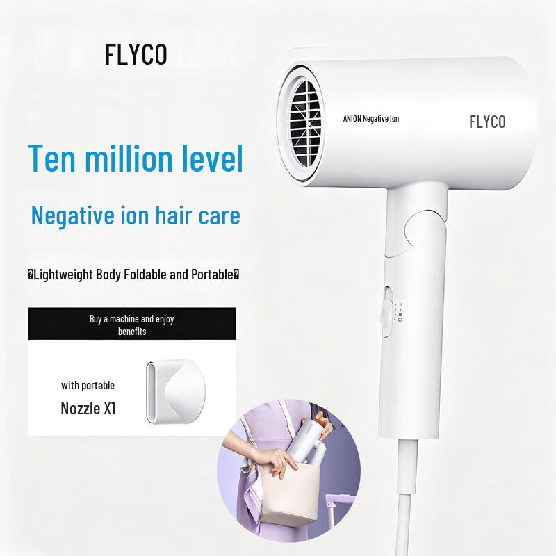 FLYCO Foldable Negative Ion Hair Dryer