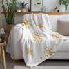Soft Throw Blanket Cozy Plush Sherpa Blanket Warm Fuzzy Bedspread Decorative Blanket Home Decor Living Room Bedroom Gift