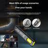 LED Hat Clip Flashlight USB-C Rechargeable 800LM Birght Torch Light- With Magnet, Portable Mini Flood Work Light/Pocket Lantern