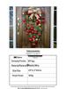 Love of the Port Upside Down Christmas Bauble Ornament - Creative Window Display & Rattan Door Hanger