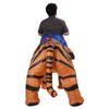 Inflatable Tiger Costume Funny Full Body Blow Up Animal Costume L Size for 150-190cm Body Height with Blower