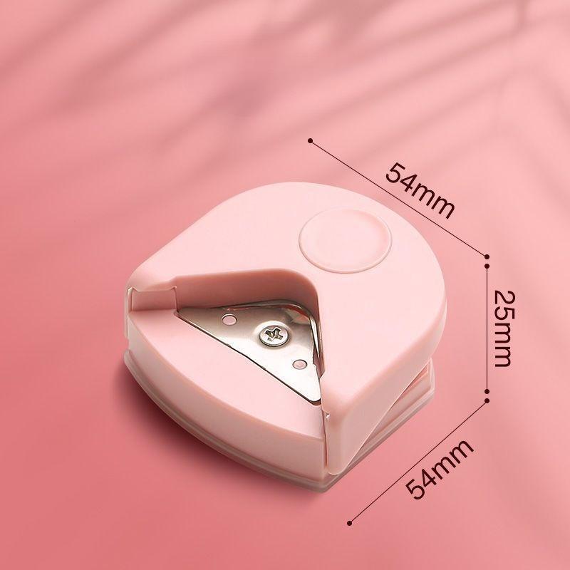 Mini Circle Cutter Button Maker Corner Round Machine Corner Punching Portable Paper Cutter Card Photo Cutting