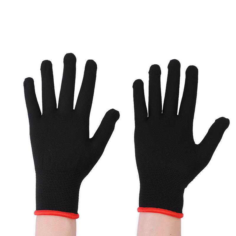 ALIWRAP 5/10 Paar Auto-Folienhandschuhe Antistatische Fensterfolien-Montagehandschuhe Fingerspitzen-Arbeitshandschuhe Auto-Folierungswerkzeuge