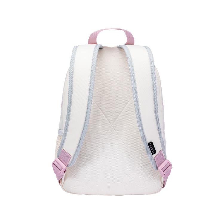 Jordan Zaino alla moda con blocchi di colore carini in poliestere Zaino piccolo unisex Bianco sporco JD2613016TD-003