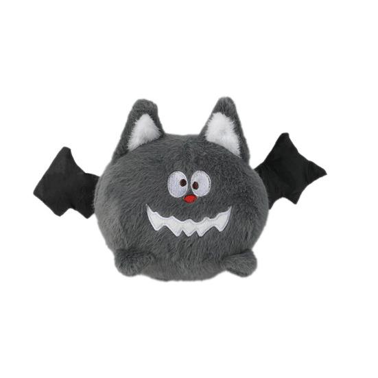 Dog Plush Toy Cute Cartoon Squeaky Chew Toy Interactive Stuffed Bat Spider Puppy Teething Toy for Small Medium Dogs Boredom Relief Teeth Cleaning