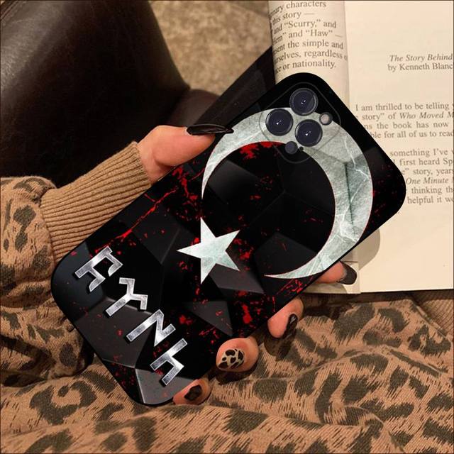 

Чехол для телефона с флагом Турции для Iphone 8 7 6 6s Plus X Se 2020 Xr Xs 14 11 12 13 Mini Pro Max мобильный чехол For 12 Pro Max