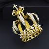 Lantern Crown with Cross.Imitation pearls.Rhinestone Tiaras and Crowns for Bride Party Prom Cake Crown Diadem Jewelry Ornaments
