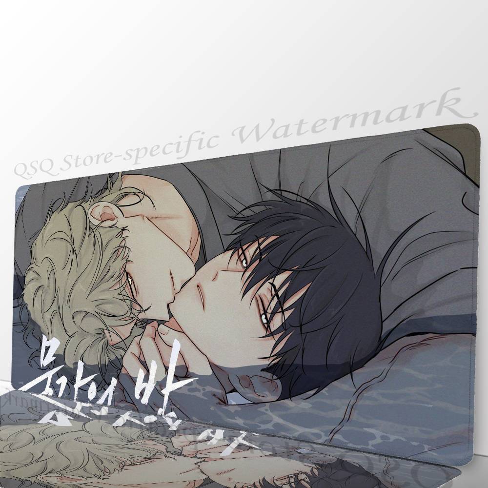 Manga L-Low Tide In Twilight Mousepad Non-slip Suitable For Office Computers Laptops E-sports Game Desk Mats XXL Keyboard