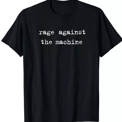RAGE AGAINST THE MACHINE T-SHIRT All Sizes S M L XL XXL Colours Black, White