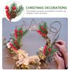 10 Pcs Artificial Green Pine Needles Decor Pinecone Picks Branches Decorations Christmas Stems Christmas Tree Ornament Presents
