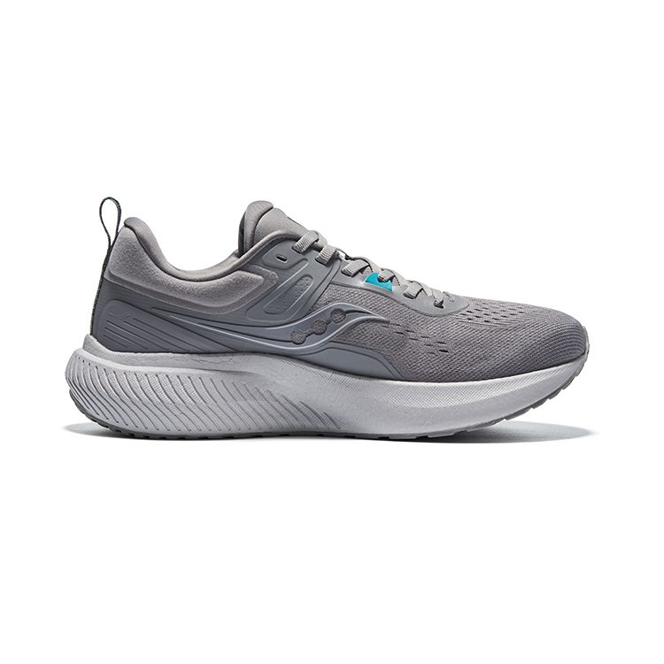 SAUCONY Runshield Comfortable Cushioning Low-Top Running Shoes Unisex Running Shoes Gray Green S28200-2