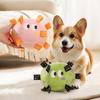 Bite-Resistant Plush Soccer Interactive Dog Toy Ball Washable Built-in Bell Outdoor Training Dog Chew Toy Brinquedos Para Cães