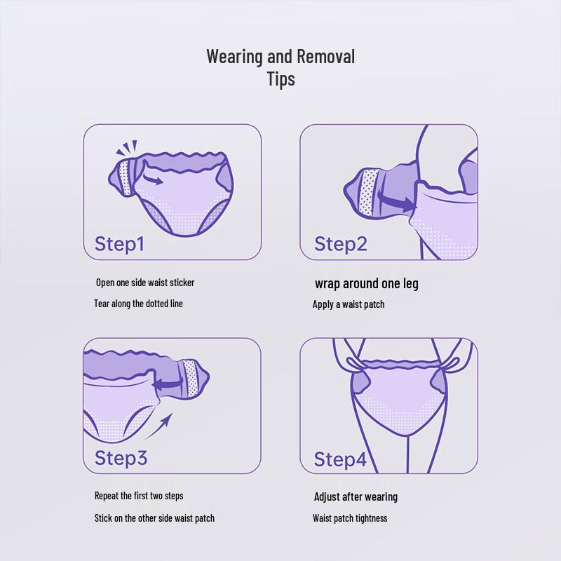 ZiChu Probiotische Übernachtungs-Periodenunterwäsche