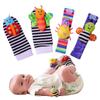 Baby Wrist Strap Socks Hand Rattle Cartoon Plush Baby Watch Strap 0-3 Years Old Baby Toy Plush