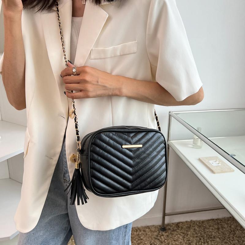 Женские женские сумки на ремне из искусственной кожи — фото 5