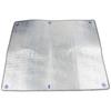 Aluminiumfolie Fenster Sonnenschutzfolie Doppelseitige Isolierfolie Haus Sonnenschutzschutz Mit Saugnapf UV-Schutz Sonnenschutz