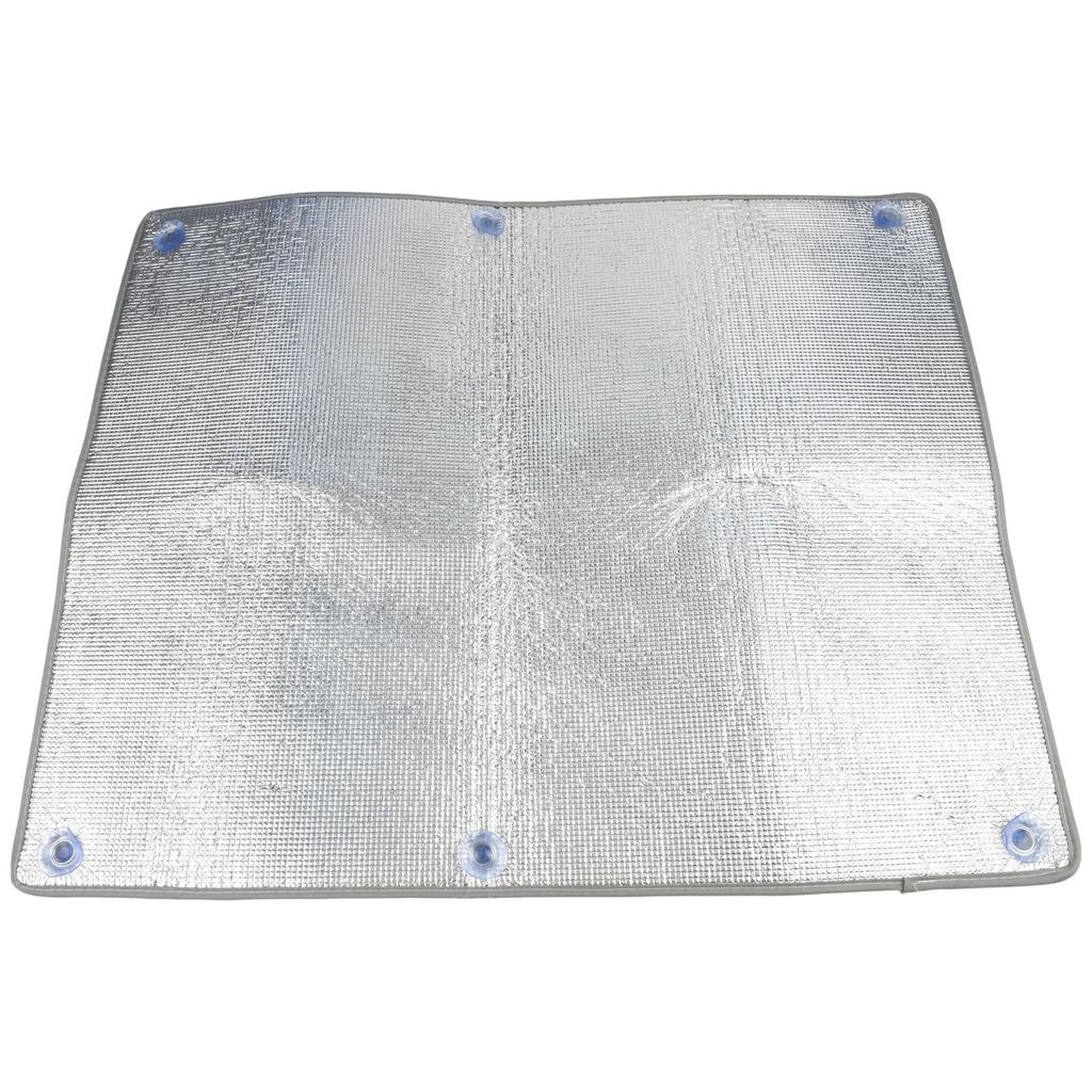 Aluminiumfolie Fenster Sonnenschutzfolie Doppelseitige Isolierfolie Haus Sonnenschutzschutz Mit Saugnapf UV-Schutz Sonnenschutz