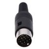 Din Plug 13 Pin Male Inline Audio Adapter Connector for St Kenwood Icom