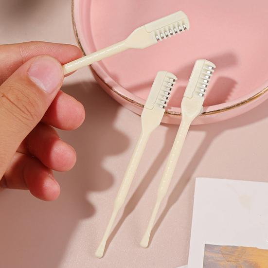 Nose Hair Trimmer 2-in-1 Nose Hair Cutter & Ear Picker Double-Sided Nostril Hair Remover Tool for Men Women