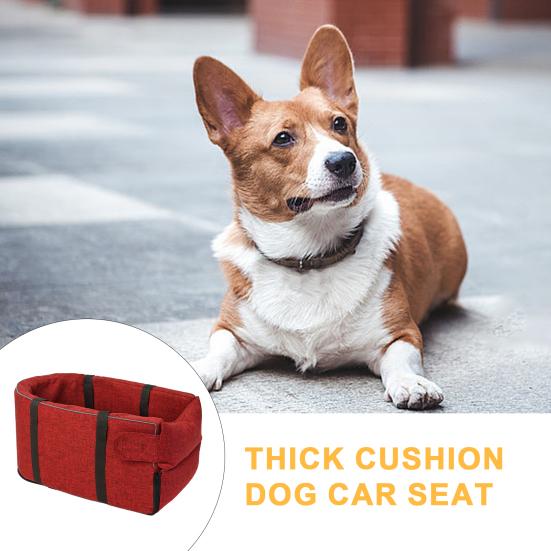 Siège Auto Pour Chien Avec Console Centrale – Sécurisé, Confortable Et Portable