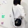 1PC Fashion Women Girls Canvas Cross Body Bag Cute Casual Canvas Bag Tote Bags Shoulder Bag Messenger Purses Travel Wallet