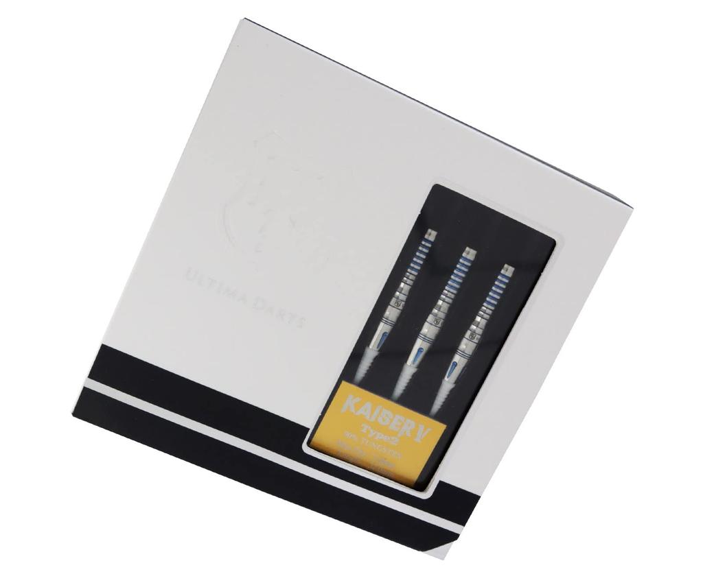 Ultima Darts KAISER V Type 2 16.5g Darts Barrel 90% Tungsten Blue 2BA Signature Model