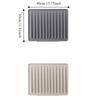 Flexible Thick Silicone Sink Drying Mat Heat-Resistant Kitchen Sink Mat  Bowl Plate Draining