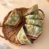 5 Inch Underglaze Ceramic Rice Bowl with Spoon Traditional Dessert Bowl