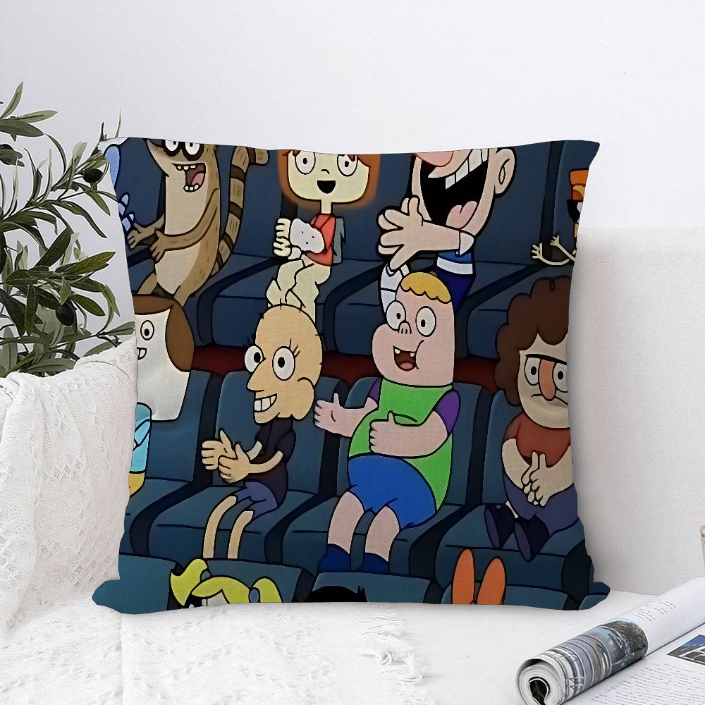Classic Cartoon C-Clarence TV Cushion Cover Inches Farmhouse Decor Home Throw Pillow Covers For Couch Decorations