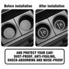1/2PCS Tapis de Porte-Gobelet de Voiture en Silicone Sous-verres Silencieux Accessoires Pour Lexus F SPORT IS250 IS200 CT200h GS300 LS430 RX450h LX570 450H