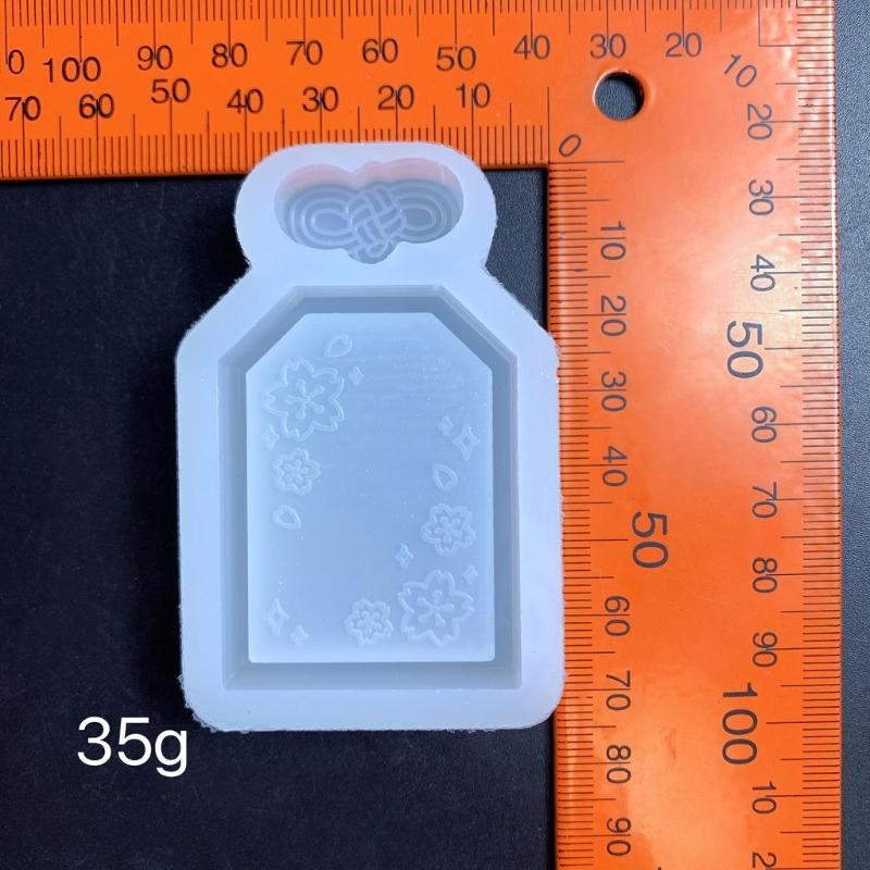 Resin Shaker Molds Silicone Resin Casting Molds Epoxy Quicksand Molds for DIY Pendant Charms Jewelry Making Accessories
