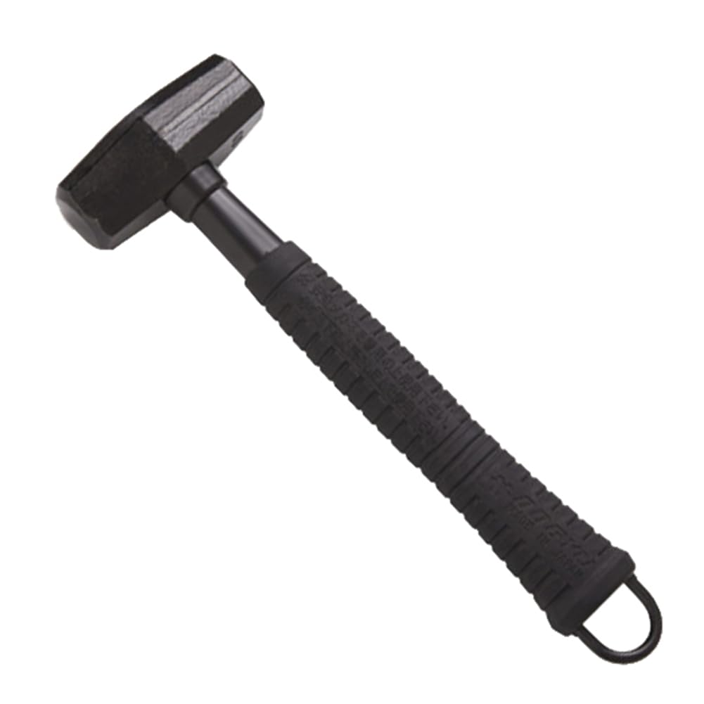 

Togyu premium metal fittings pipe stone hammer black 0.9kg