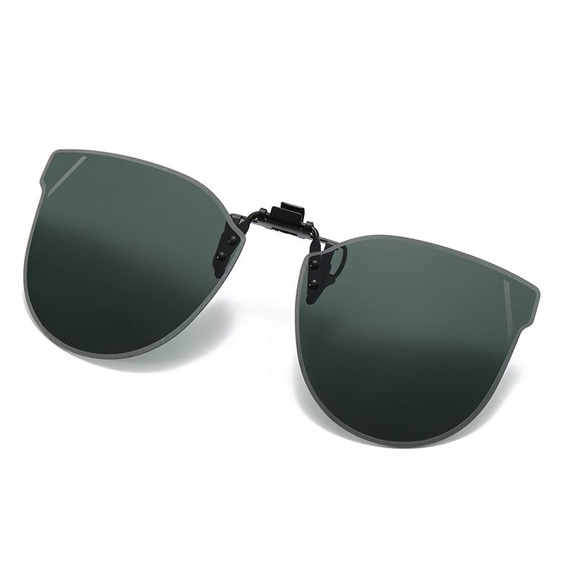 Rimless Polarized Clip-on Prescription Sunglasses: Fashionable Outdoor & Night Vision
