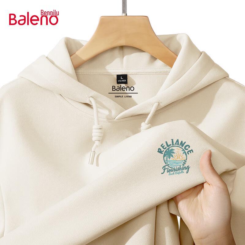 

Baleno Men s JPB Mambo Beach Hooded Pullover Sweatshirt M
