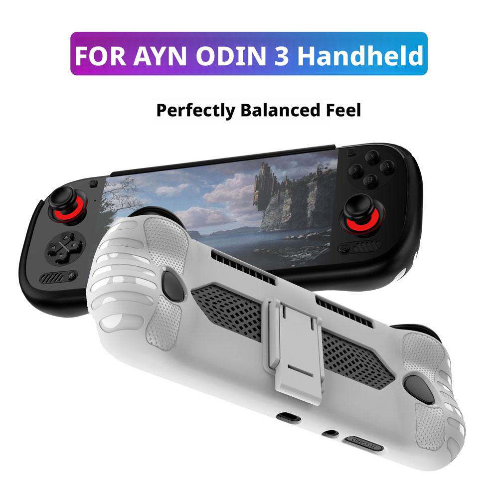 Protective Case TPU Bracket For Odin 3 Handheld Console Shockproof Anti-Scratch Soft TPU Protection Cover Accessories