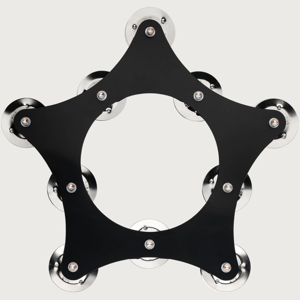 MEINL Cymbals Super Flex Hihat Tambourine Stainless Steel Jingles SFHHT []