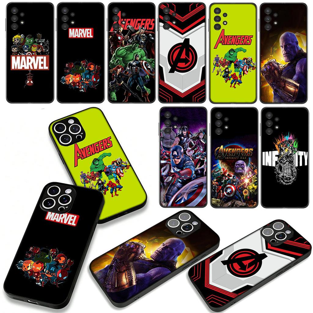 Phone Cover for OPPO A18 A16 A17 A38 A54 A40 A60 A80 A78 A79 A57 A55 A96 A15 A12 Case Marvel Avengers Thanos Super hero Casing