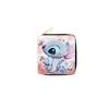  Stitch PU Leather Short Zip Wallet Cute Cartoon Coin Purse Card Holder ID Case for Students Women Blue 6pcs