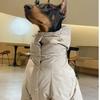 Large Dog Warm Clothing  Jacket Waterproof  Warm Comfortable Solid Colored Cotton Coat Side Grazing Alaska Medium Large Dog Coat