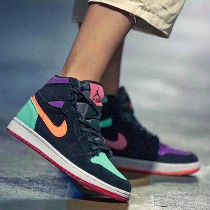 Jordan 1 Mid 'Wielokolorowy' GS 554725-083