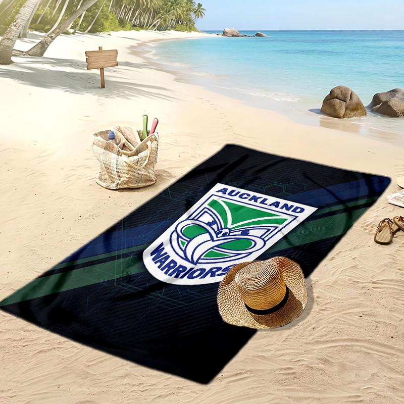 Asciugamano da Spiaggia Wigan Warriors Stampa Morbido Portatile Asciugatura Rapida?Asciugamano Asciutto Per Piscina Vacanza Estiva Sport all'Aperto