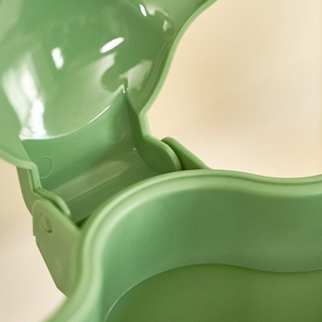 Schreibtischmülleimer Kunststoff Niedlich Blumenförmiger Deckel Multifunktionaler Arbeitsplattenmülleimer Mini