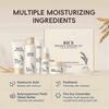 25-26 Complete Korean Skincare Set with Rice-Based Cleanser, Toner, Serum, and Cream for a Radiant Glass Skin Complexion