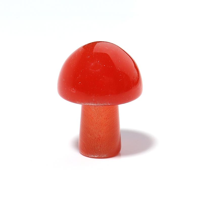 5Pcs/Lot 20×15mm Cat's Eye Beads Colorful Mushroom Shaped  Nonporous Accessories For Jewelry Production Diy Charm Pendant