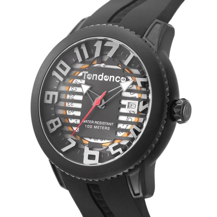 [Tendence] DOME Watch TY013002 45MM Black Stainless Steel