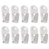 Hook 10XSolid Stainless Steel Wall Mount Single Hook Heavy Duty Rustproof Coat Hanger Crochet Household Hook Cozinha