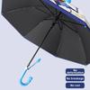New Cartoon Pattern Child Umbrella Whistle Multi-functional Rain Sun Umbrella with Storage Pouch Long Handle Umbrella Daily Use