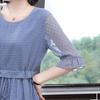 Summer Women's Plus Size Loose Tunic Chiffon Shirt Sleeve Top Blouse